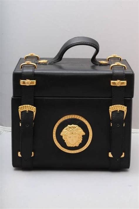 gianni versace vanity case|Gianni Versace Couture Medusa Vanity bag .